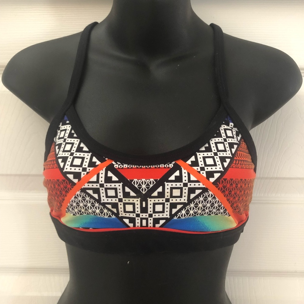 GIANNI BINI SPORTS BRA SZ S 🧡🖤